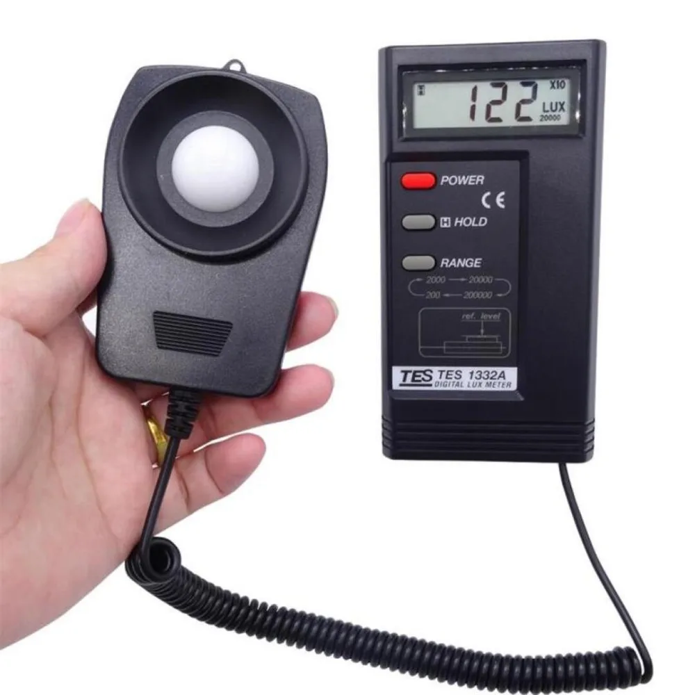 Tester Multifunction ET-932 Professional Digital Light Meter Luxmeter Lux//FC Meters Luminometer Photometer 400000 Lux