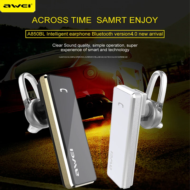 AWEI A850BL Bluetooth V4.0 Беспроводные Hi Fi Стерео Музыку Спорт Наушники Наушники|in-ear