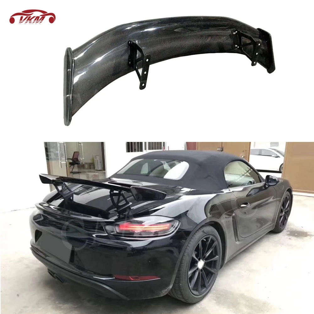 Автомобильный гоночный задний спойлер губа хвост крыло для Porsche Cayman Boxster 981 986 987 718