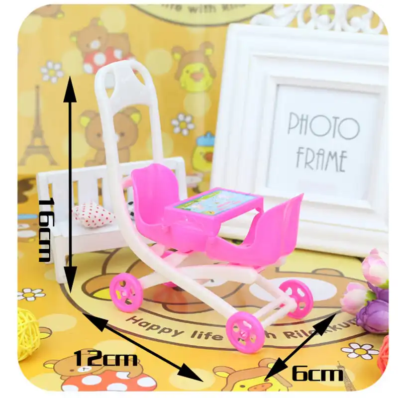 poussette jouet 2 places