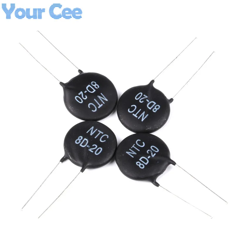 5 шт. термисторный резистор NTC 8D 20 8D20|resistor array|resistor mountresistor length |