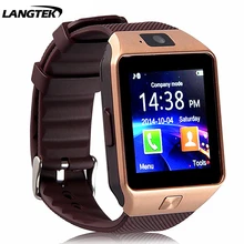 DZ09 Smart Watch for Apple Android Phone Support SIM TF Reloj Inteligente Smartwatch PK GT08 U8 Wearable Smart Electronics Stock