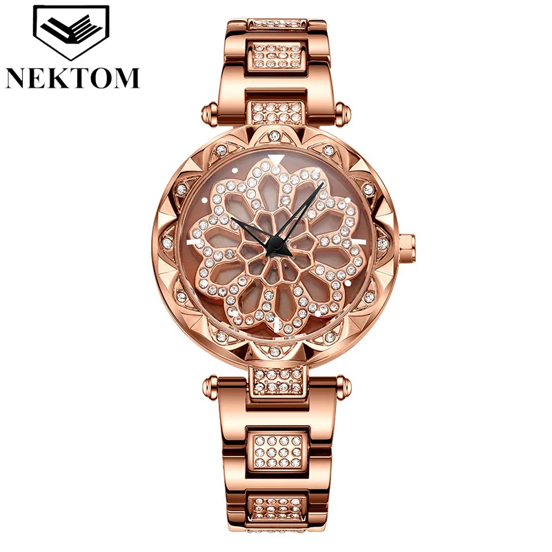 

2019 Genuine Time To Run Waterproof Steel Belt Fashion Goddess Watch Ladies Quartz Watch Cross-border Hot Sale
