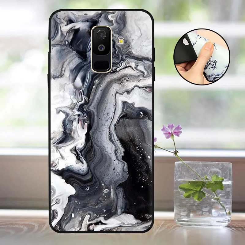 DLL Мягкий A600 A605F чехол для Funda samsung A6 чехол силиконовый матовый задний Чехол для Capas samsung Galaxy A6 Plus чехол бампер - Цвет: DLL