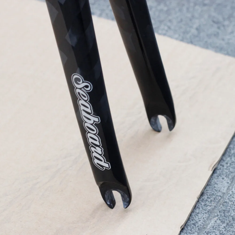Excellent Seaboard CR-MO Steel Road Bike Frame Carbon Fork 700C Classic Chrome Frameset Tapered Brush Silver 4130 Heat Treating 12 Excellent Seaboard CR-MO Steel Road Bike Frame Carbon Fork 700C Classic Chrome Frameset Tapered Brush Silver 4130 Heat Treating 12