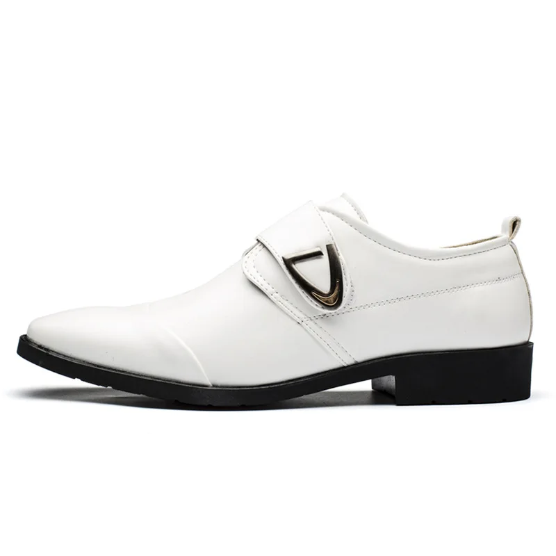 Новое поступление плюс Size38-48 Классические Мужские модельные туфли Лакированная кожа мужские туфли «Дерби»; оксфорды на плоской подошве Свадебная вечеринка обувь