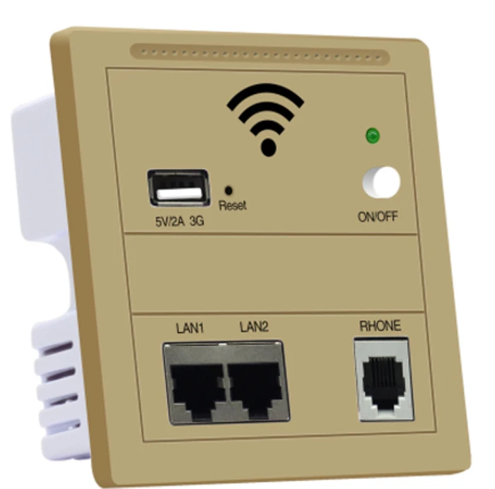 Новое поступление настенный беспроводной AP маршрутизатор 3g 5V 2A беспроводной wifi гнездо для зарядки USB Панель для компьютера сотовый телефон LAN/телефон