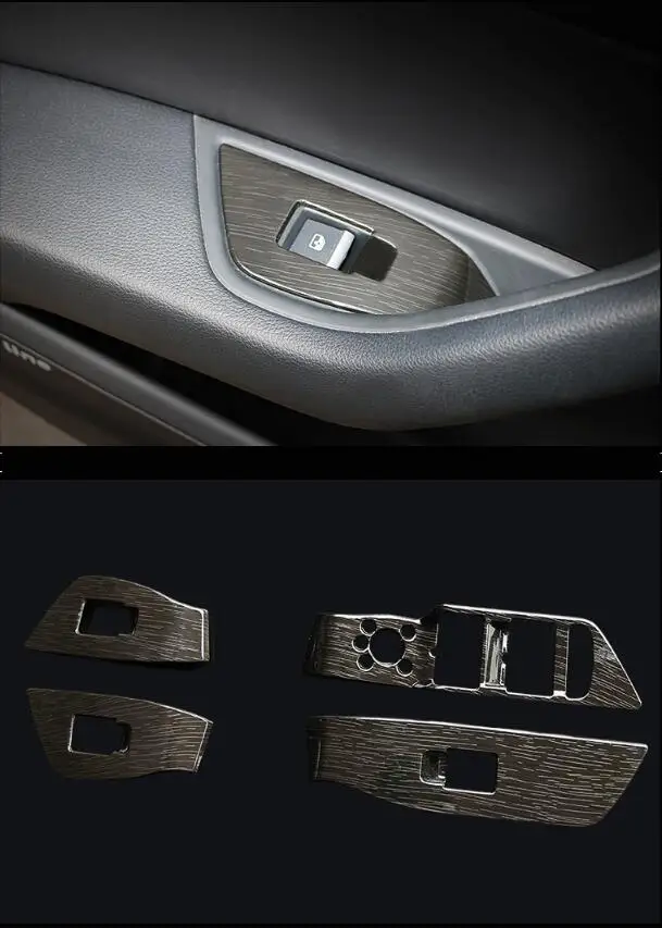 

It is suitable for 17-18 for new Audi A4L window glass lifting switch panel decorative finish.