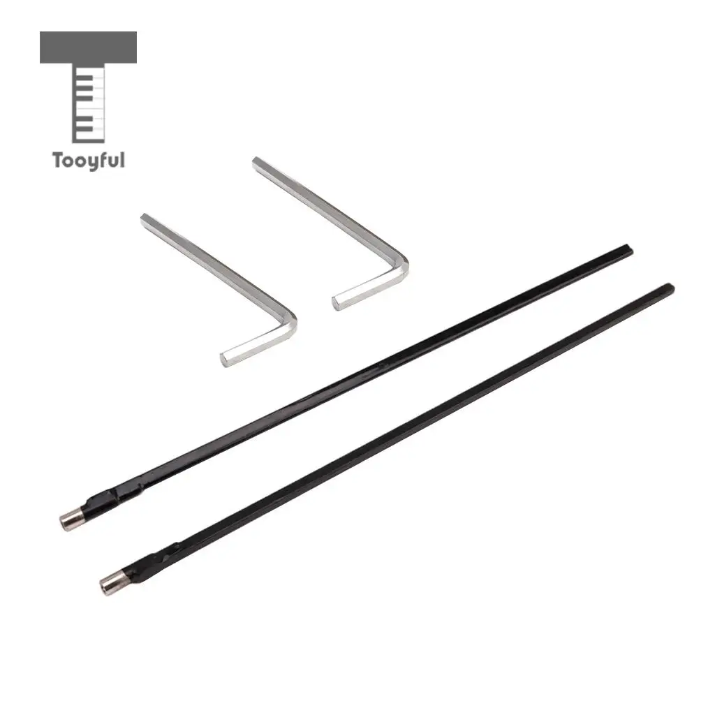 Tooyful 9mm Two Way Two Course Truss Rod Guitar Adjustment Tool for Guitar Repair with Wrench