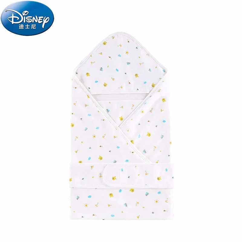 

Disney Cartoon Mickey Minnie Baby Receiving Blankets Newborn Baby Girls Boys Etamine Swaddling Spring Summer Sleeping Bags