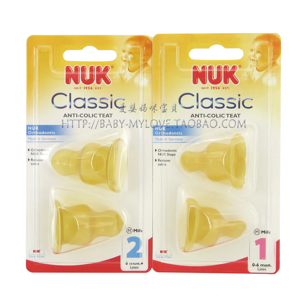 nuk nipple direction