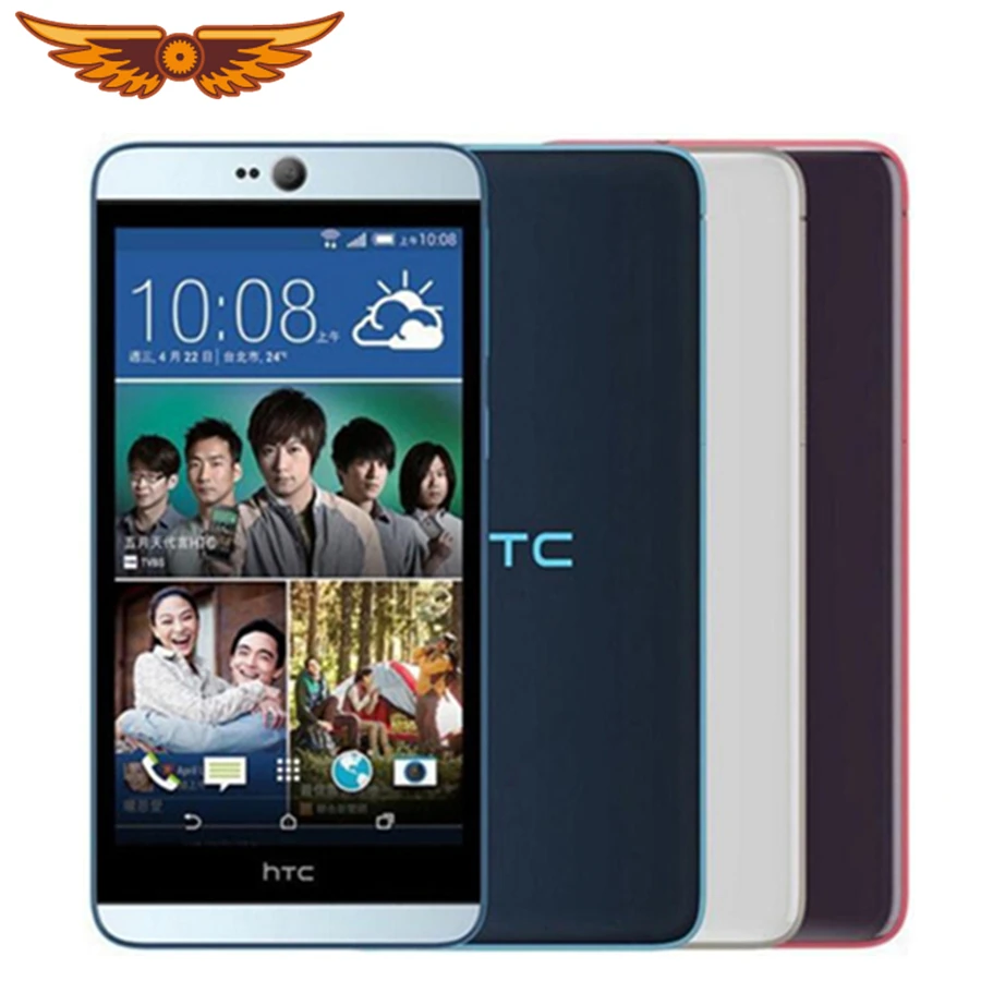 HTC Desire 826 Оригинальный разблокированный четырехъядерный 5 дюймов 2 Гб ОЗУ + 16 ПЗУ