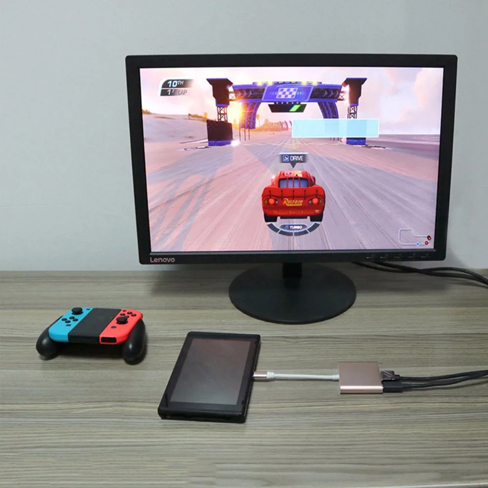SOONHUA USB 3,0 Тип C к HDMI 4 К HD кабель адаптер конвертер USB C HDMI кабель видео Выход для MacBook Тип-c ноутбука