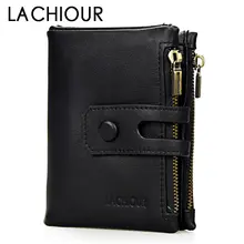 Lachiour Genuine Leather Wallet Men Hasp Leather Clutch Coin Bag Purse Male Card Holder Wallets Dollar Pirce Men Money Wallet falan mule genuine leather men wallets men s purses male clutch bag coin card phone holder fashion wallet purse