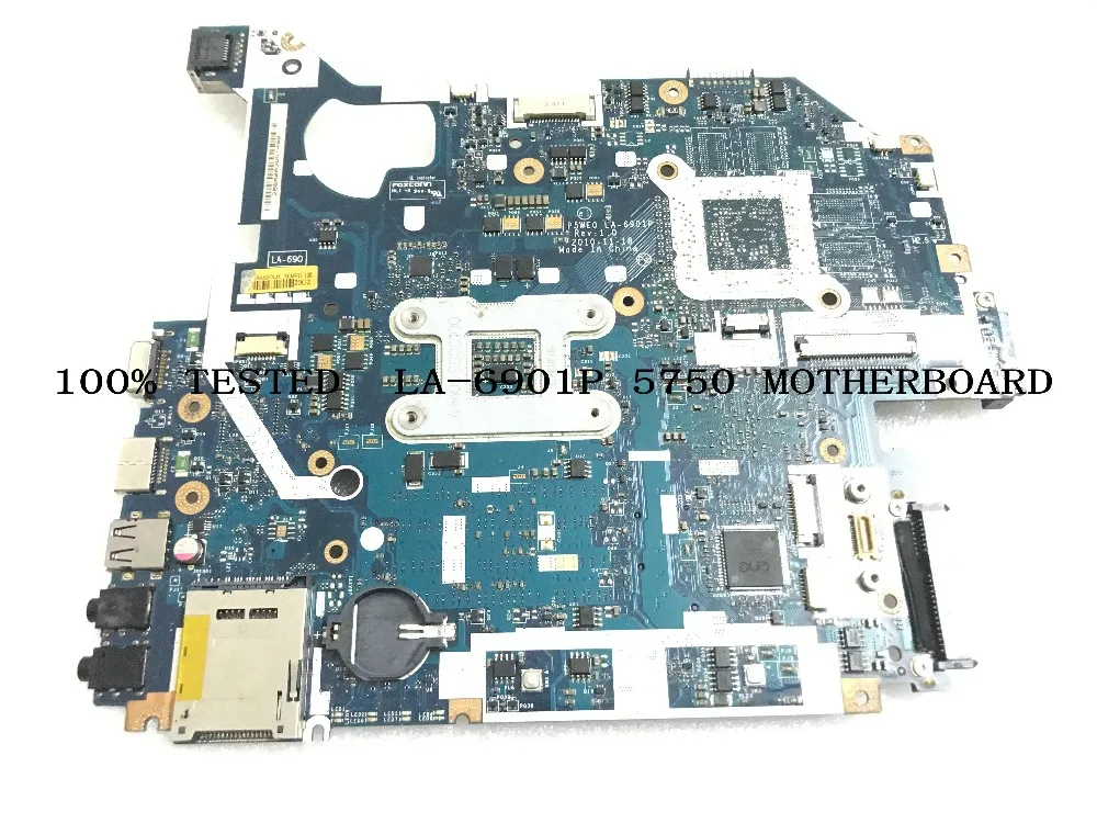 Быстрая доставка. В наличии материнская плата P5WE0 LA 6901P 5750 для ACER ASPIRE (сравните
