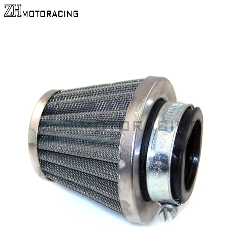 Dirt bike 110cc 35mm Air Filter Steel Pod Pit Bike filtersin Air