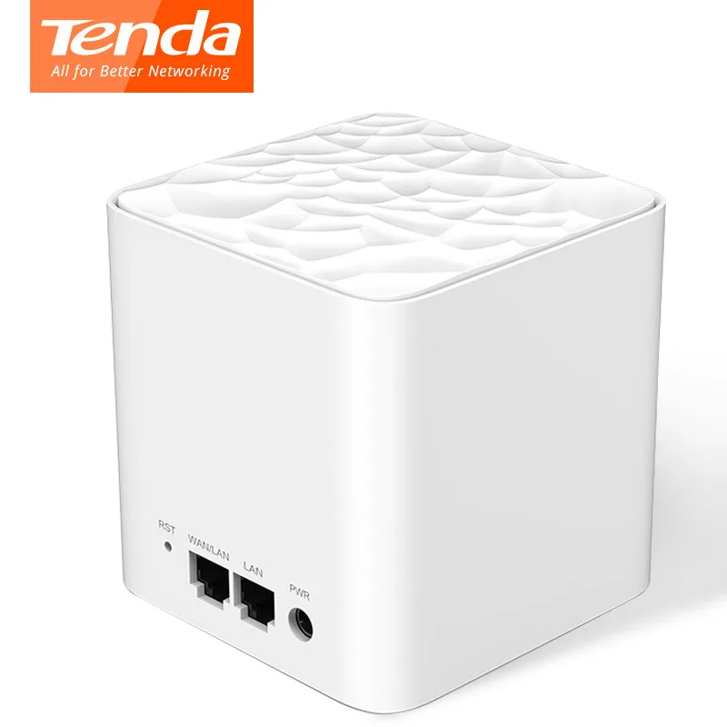 Tenda Nova MW3 AC1200 Dual-Band Wifi Router for Whole Home Wi-fi Coverage Mesh WiFi System Wireless Bridge, APP Remote Manage Tenda Nova MW3 AC1200 Dual-Band Wifi Router for Whole Home Wi-fi Coverage Mesh WiFi System Wireless Bridge, APP Remote Manage