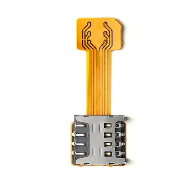 LY007 Гибридный двойной sim-карты для Micro SD TF адаптер для Xiaomi Android удлинитель 2 Nano Micro SIM Слот беспроводной адаптер - Цвет: LY007