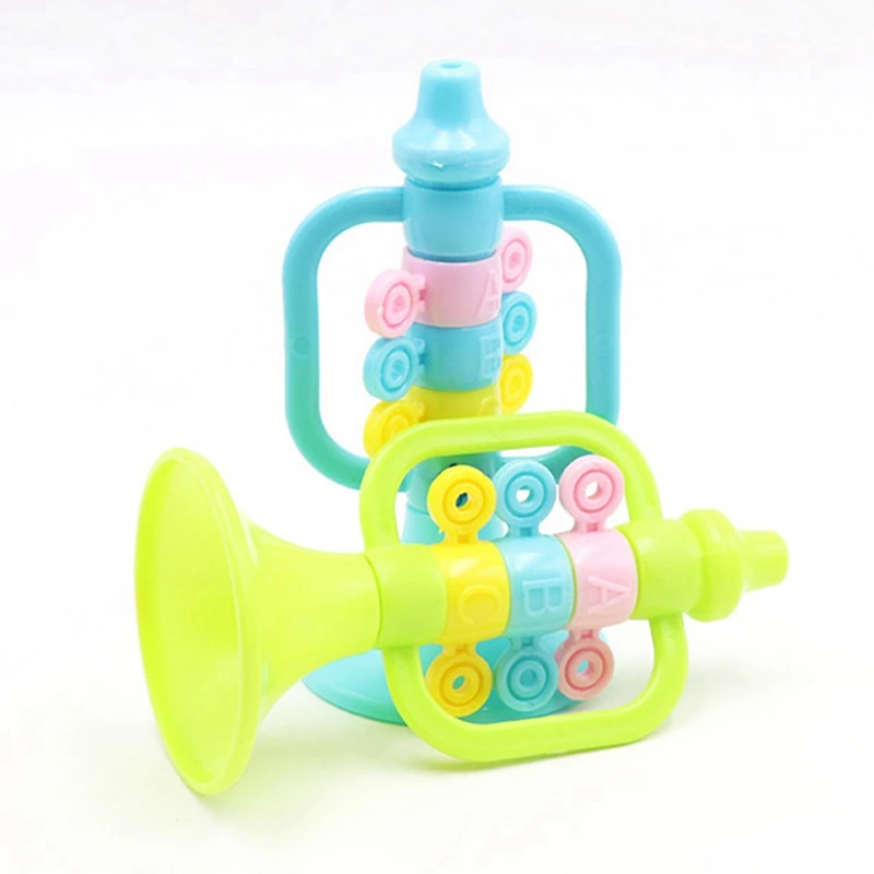 Цельнокроеное платье Красочные Детские рожки гудок инструменты, труба музыкальные игрушки случайных цветов 2