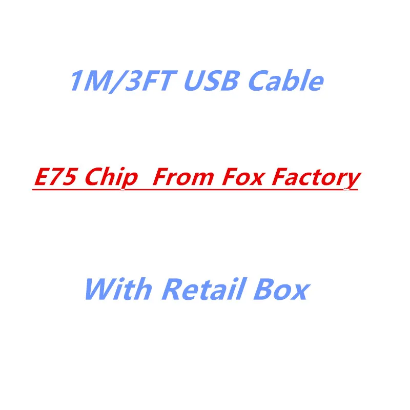imágenes para 200 unids, FULCOL AAAAA Calidad De la Fábrica 1 m/3FT E75 Chip de Datos OD 3.0mm Cable USB Para 5S 6 6 s 7 más la caja de embalaje Al Por Menor imágenes para 200 unids, FULCOL AAAAA Calidad De la Fábrica 1 m/3FT E75 Chip de Datos OD 3.0mm Cable USB Para 5S 6 6 s 7 más la caja de embalaje Al Por Menor