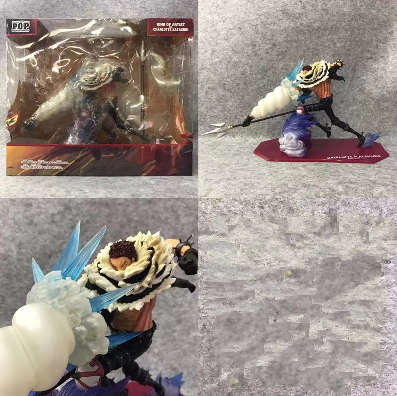 

One Piece King Of Artist The Charlotte Katakuri Action Figure Toy Doll Brinquedos Figurals Collection POP Model Gift