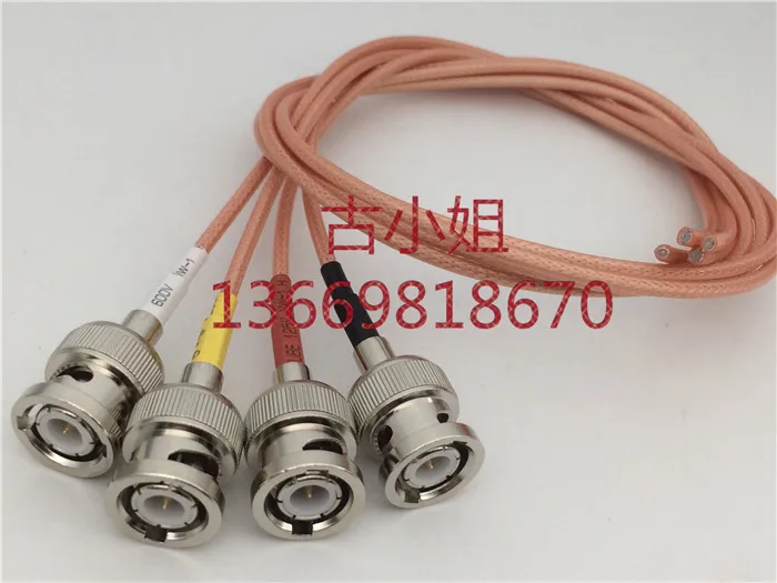 

Q9 Male Single Side Connection Line BNC Connection Line Q9 Video Signal Line BNC-J Silver Plated Line RG316