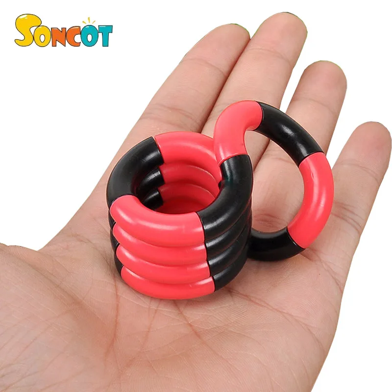 

SONCOT Finger Dexterity Training Toy Kids Adult Anti Stress Hand Sensory EDC Decompression Fidget Fiddle Toy for ADHD ADD Autism