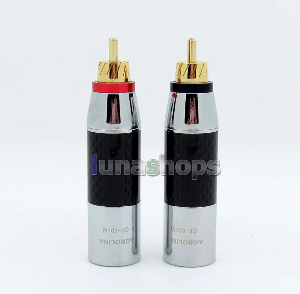 

1 Pair Acrolink cf-601m XLR 3 Pin Male To RCA Male Audio HiFi Adapter Converter LN005747