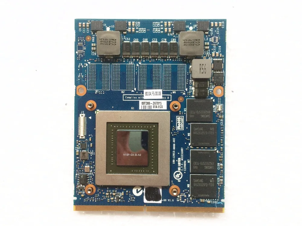 GTX 860m 2GB MXM3 0b Graphics VGA Card N15P GX B A2 J0M0K 0J0M0K CN 0J0M0K