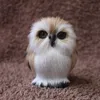 Mini Simulation Owl Plush Animal Home Decoration Simulation Artificial Owl Photograph Props Children Toy ► Photo 3/6