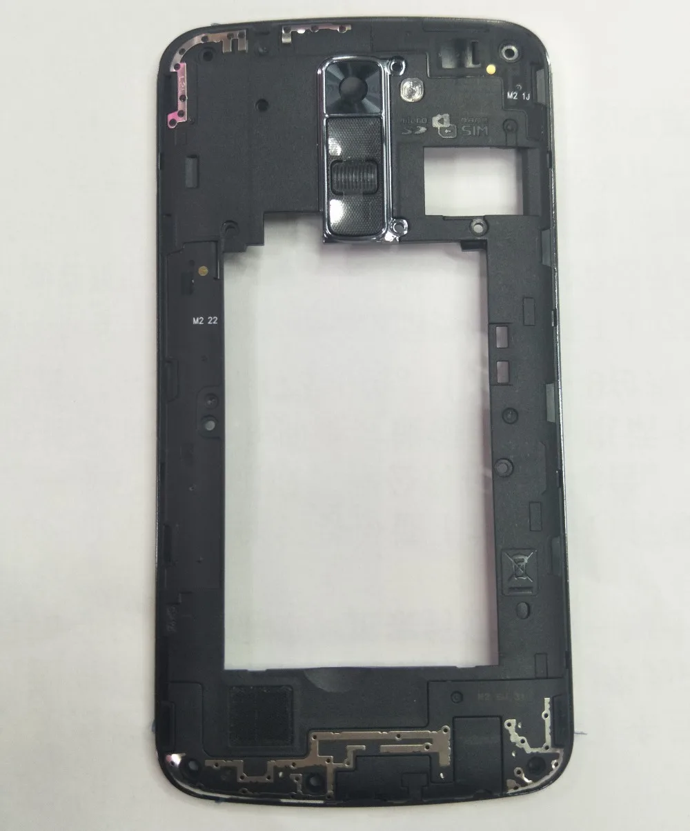 

ESC Middle Frame Housing Plate Bezel Cover Case For LG K10 LTE K420N K430 K430DS Middle Frame back Frame Replacement Parts