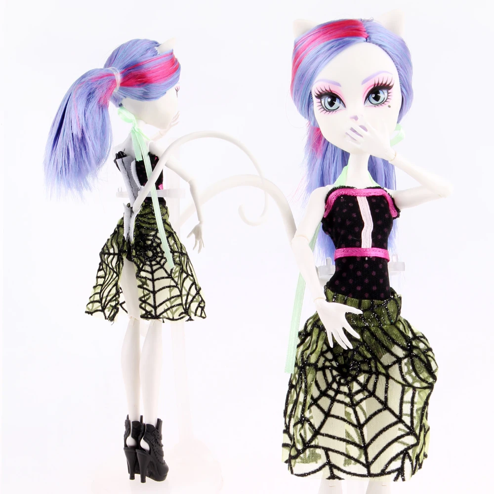 Cheapest! 10 items 5 Suit Clothes + 5 Pair Shoes Monster Doll High Accessories Fashion Clothes for Original Monster Hight Dolls