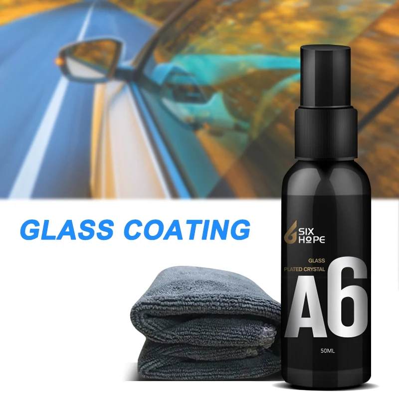 

New 50ml Rainproof Car Glass Coating Spray Car Wash Maintenance Cleaning Liquid