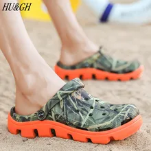 Летняя обувь Cave, мужская мода Анти-скольжения носки крутых шлепок, дышащая Повседневная пляжная обувь и sandals.39-44