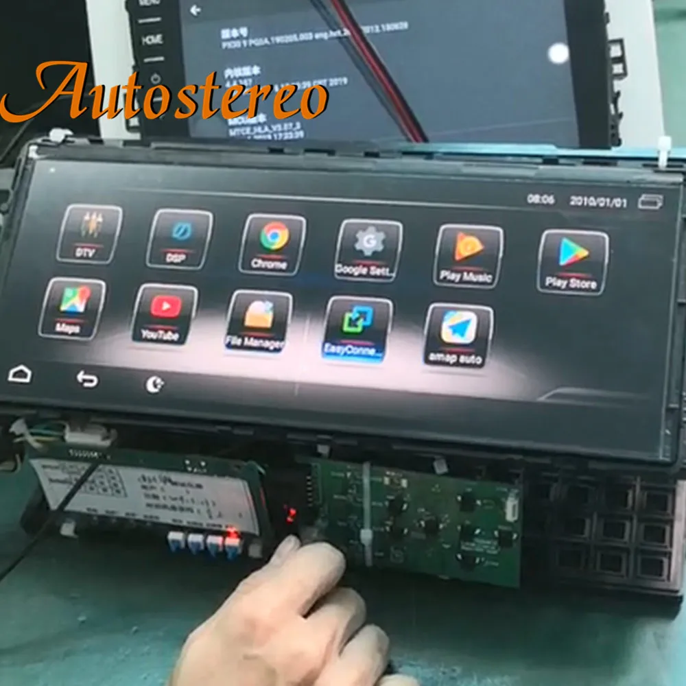Sale Android 7 car box gps navigation For Mercedes Benz C/E/S NTG 5.5 6.0 headunit radio tape recorder multimedia player pad car play 4