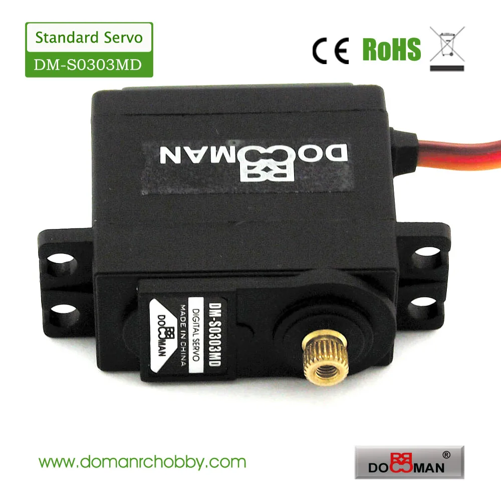 10 шт./лот DM S0303MD ДОМАН RC 56 г/0.14 s/3.5kg.cm Metal Gear 270 градусов робот цифровой