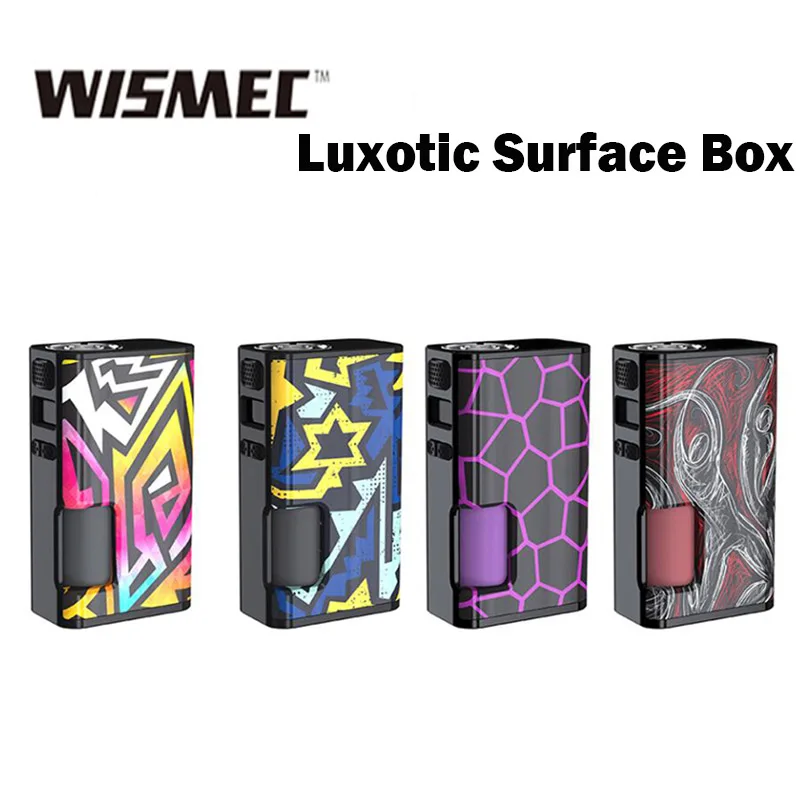 Wismec Luxotic Surface 80W Electronic Cigarette Box MOD fit 4ml KESTREL Tank E Vape |