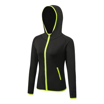 

Yuerlian 2017 New Women's Running Jacket Long Sleeve Running Hoodie Yoga Gym Fitness Tight Tops Quick-Dry Breathable Sports Coat