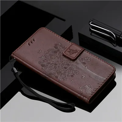 Magnetic PU Leather 3D Embossed Cat Tree Wallet Case For Xiaomi 8Lite Flip Wallet Phone Case Cover For Xiaomi 8Lite Case Coque (44)