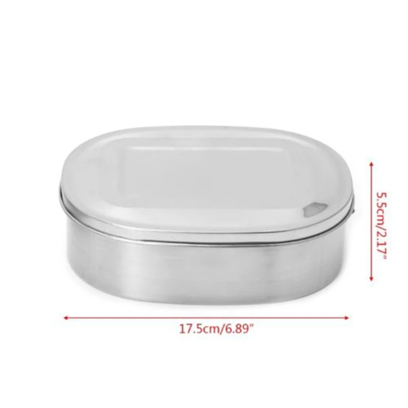 

1 pcs Single / Double layer Stainless Steel Picnic Lunch Box Case Bento Leak-Proof For Kids School Food Container