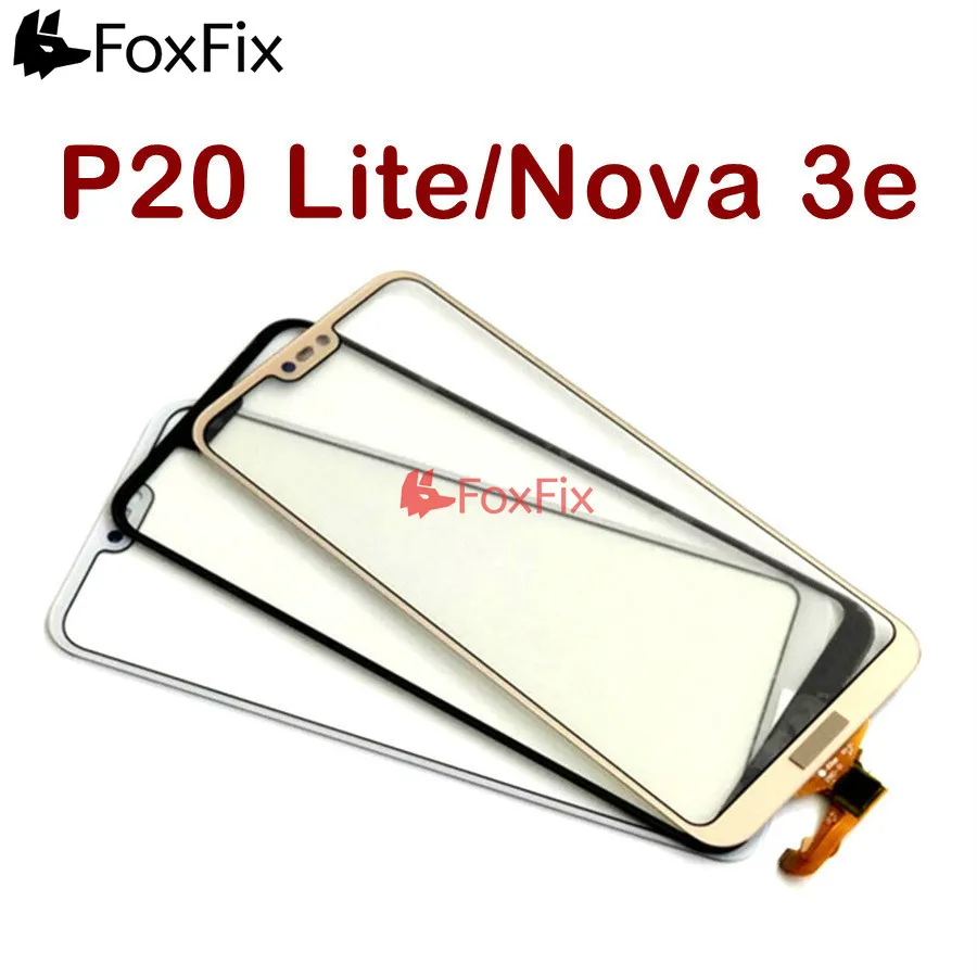 

For Huawei P20 Lite Touch Screen Panel Front Glass Sensor Digitizer Touchscreen Replace For Huawei Nova 3e ANE-LX1 Touch Screen