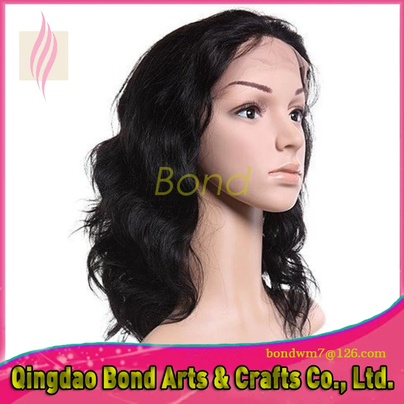 

Fashion Front Lace Human Hair Wigs With Baby Hair Body Wave Virgin Brazilian Full Lace Wig With Baby Hair