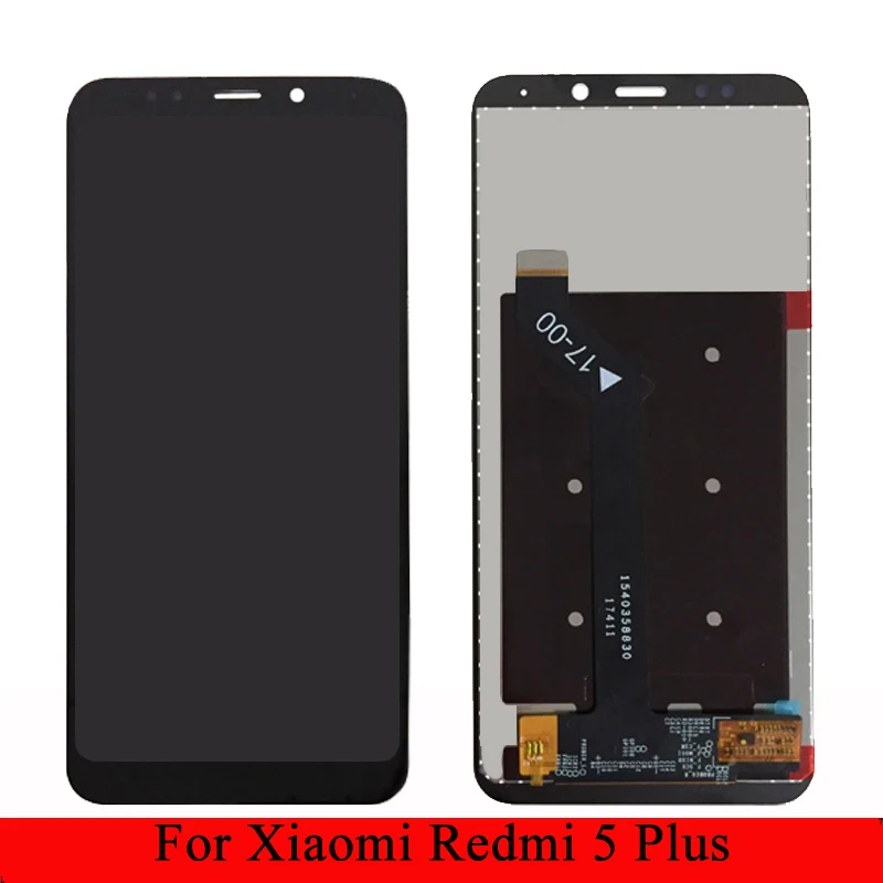 

5.99inch For Xiaomi Redmi 5 Plus LCD Screen Tested LCD Display+Touch Screen Assembly Repair Part