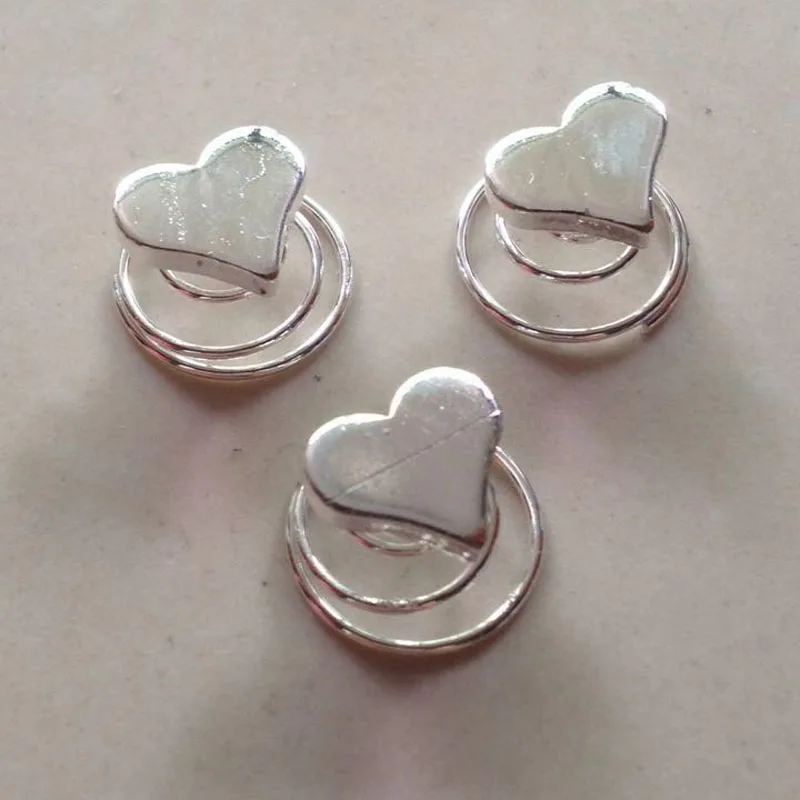 Wedding Coils Bridal Hair Pin Swirl Twisters Shining Heart Findings Hairwear Spirals Jewelry Ornament Headpiece Accessories