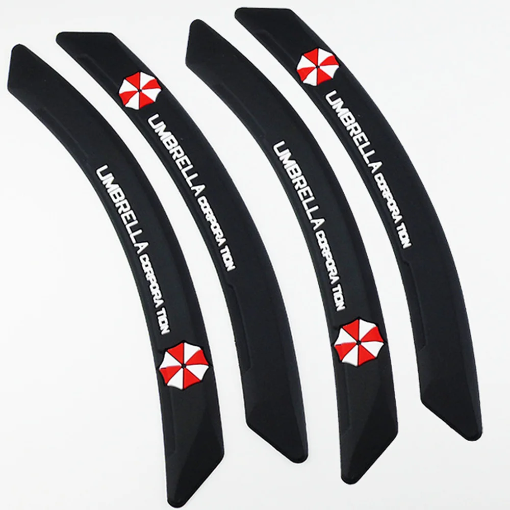 

Car Styling Anti Collision Fender Flares Edge Guard Rubber Bumper Protection Sticker Mouldings decorative strip For Ford Focus