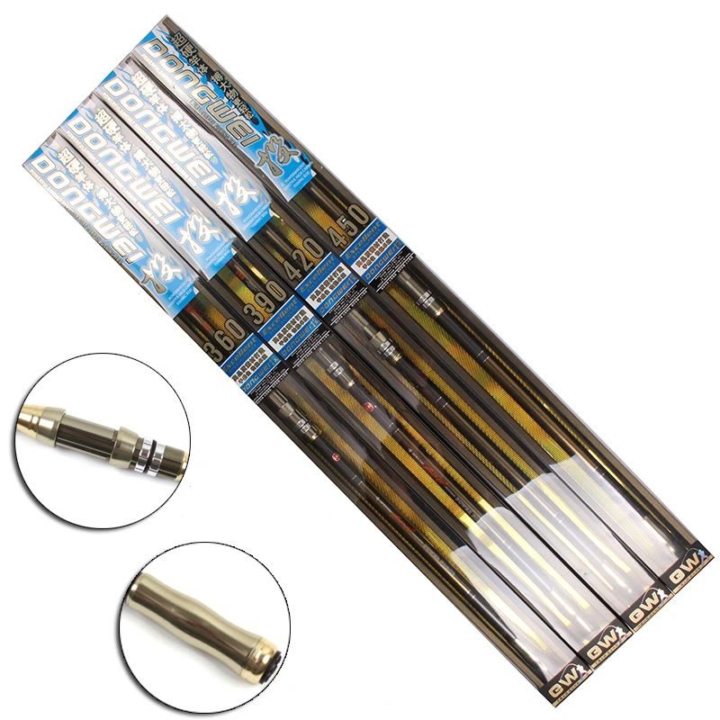 

Special offer 1 pcs/Lot 3.6/3.9/4.2/4.5 m new authentic superhard carbon rods sea/telescopic fishing rod lake/pond/river fishing