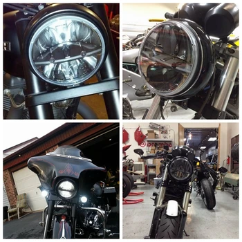 

7 Inch 36W Replacement Projector LED Headlight Assembly for Wrangler JK Motorcycle Softail Touring