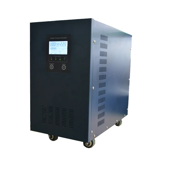 

Pure sine wave 5000W/5KW Grid off Converter dc to ac Inverter UPS inverter,10000W Surge power Output with LCD Display AC charger