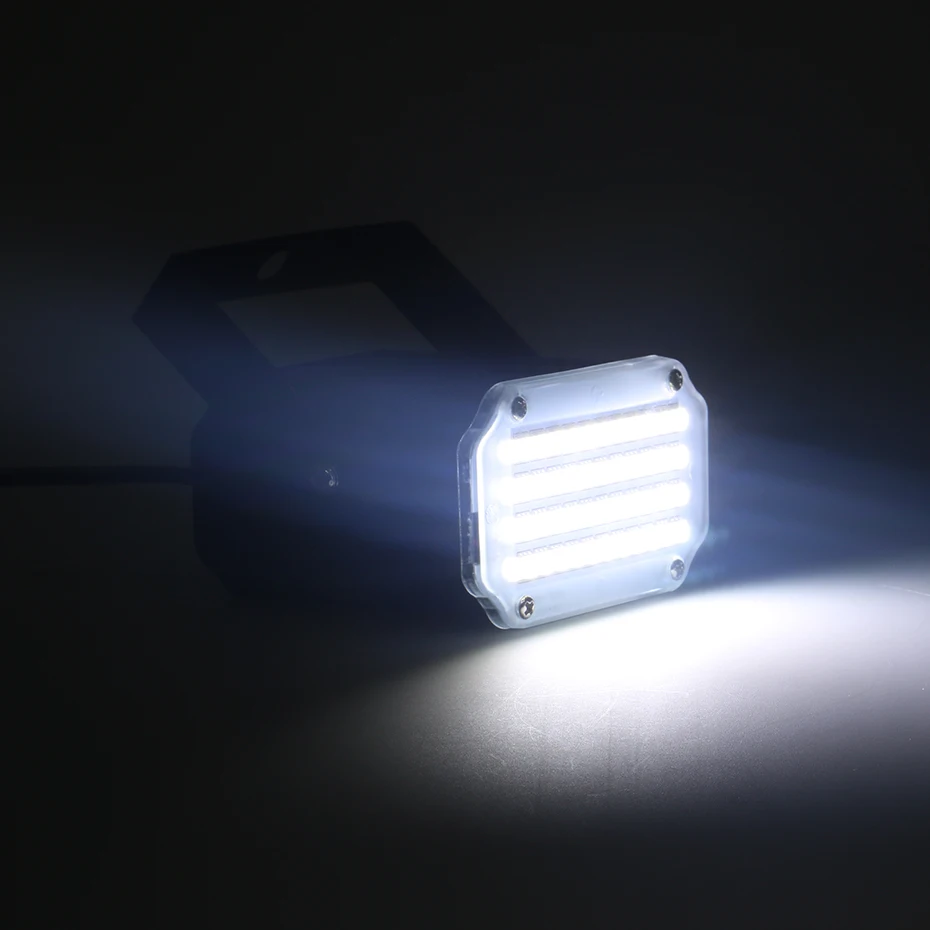 ALIEN 48 LED RGB UV White Strobe Lights - Dynamic Sound Activated Flash Stage Lighting Effect for Disco, DJ Party, Holiday, Christmas, Music Club image 5
