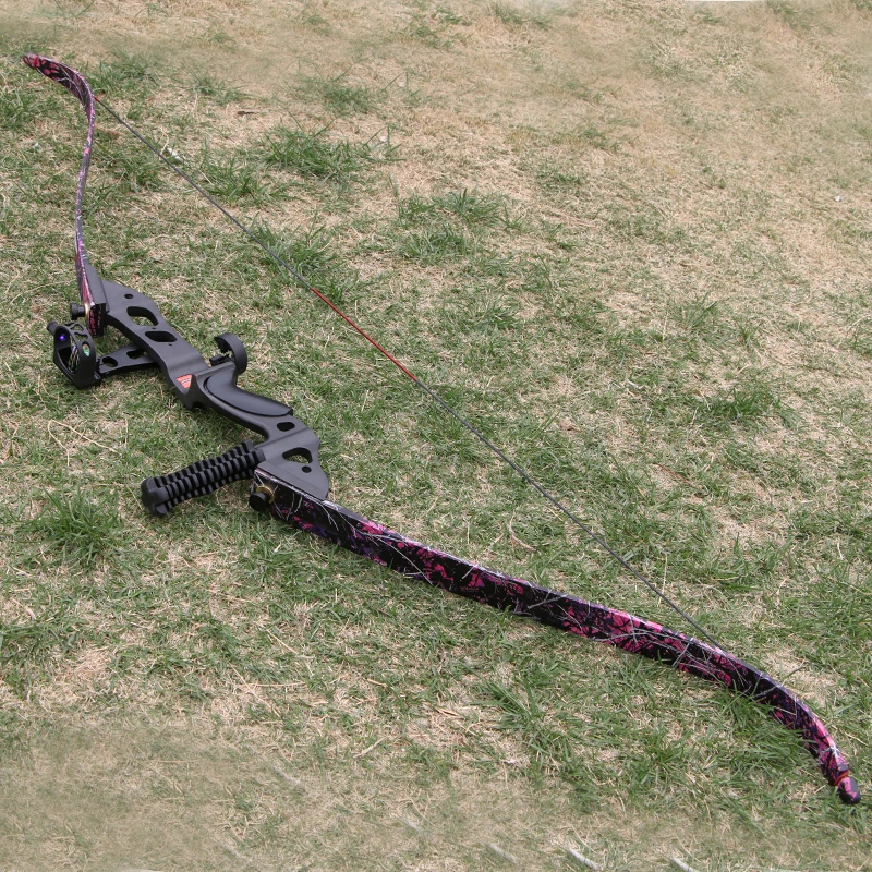 

60'' Take down Recurve Bow Bamboo Archery Hunting Bow 35-45lbs Right Hand Shooting Estilingue Adult Bow Whole Sets Equipments